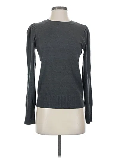 Pre-owned Marled Pullover Sweater In Gray