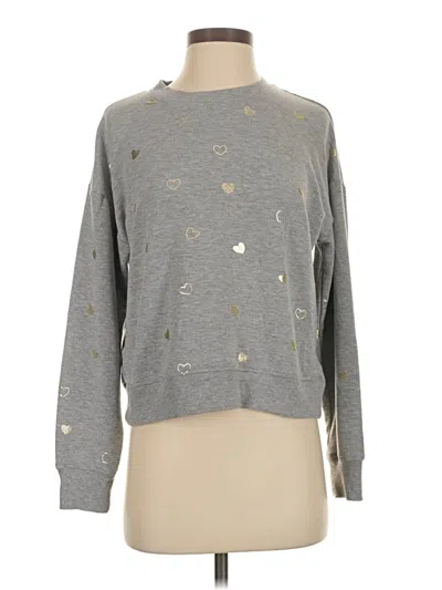 Pre-owned Marled Pullover Sweater In Gray