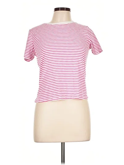 Pre-owned Marled Short Sleeve T-shirt In Pink