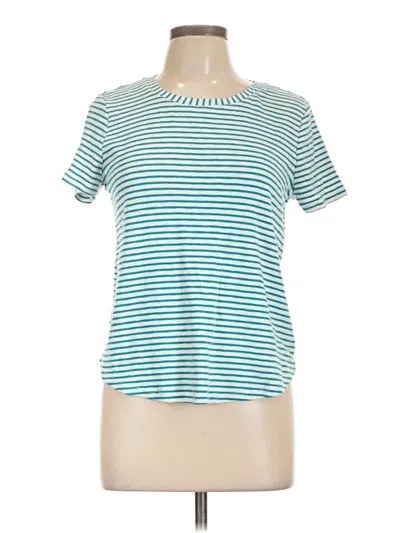 Pre-owned Marled Short Sleeve T-shirt In Teal