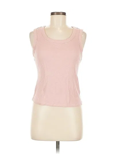 Pre-owned Marled Sleeveless T-shirt In Pink