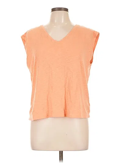 Pre-owned Marled Sleeveless T-shirt In Orange