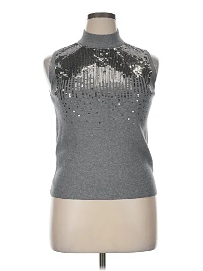 Pre-owned Marled Sweater Vest In Gray