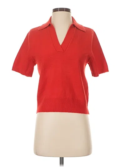 Pre-owned Marled Sweater Vest In Red