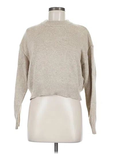 Pre-owned Marled Turtleneck Sweater In Tan