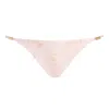 Marlei Women's Pink Vivienne Estelle Bikini Bottom In Pink