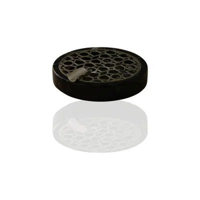 Marleth Black Marble Laser-cut Ashtray