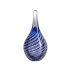 Marleth Blue Filigrana Appuntita Hand-blown Glass Sculpture