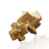 Marleth Brown Travertine Maze Decor – Interlocking Sculptural Accent In Natural Stone