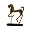 Marleth Gold / Black Golden Troy Sculpture – Gold & Marble Sculptural Accent