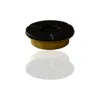 Marleth Gold / Black Round Brass & Black Ashtray