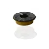 Marleth Grey Round Marble & Brass Ashtray – Anthracite