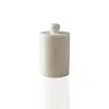Marleth Handcrafted Marble Waste Bin –& White Bathroom Bin Cylindrical Form