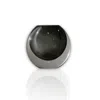 Marleth Large Murano Colored Glass Sphere Sculpture – Smoke Black Core