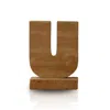 Marleth Neutrals Handmade Travertine Decorative Object For Shelf Styling, Beige & U-shaped Cutout Detail