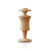 Marleth Neutrals Male Silhouette Travertine Sculpture, Beige Stone