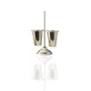 Marleth Silver Double Cup Cutlery Holder