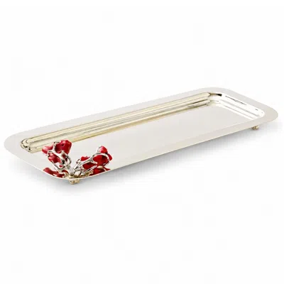 Marleth Silver-plated Presentation Tray — Oval