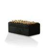 Marleth Women's Gold / Green Golden Bead Handmade Leather Box