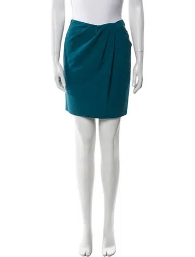 Pre-owned Marley Hodgson Mini Skirt In Blue