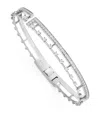 Marli New York Large White Gold And Diamond Avenues Bangle In White