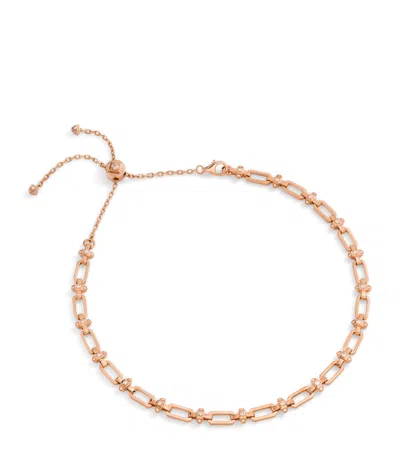 Marli New York Rose Gold And Diamond Tip-top Necklace