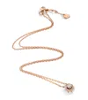 Marli New York Rose Gold And Diamond Tip-top Necklace In Rose Gold