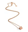 Marli New York Rose Gold, Diamond And Quartzite Life Necklace In Rose Gold
