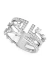 Marli New York White Gold And Diamond Avenues Ring In White