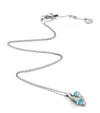 Marli New York White Gold, Diamond And Blue Chalcedony Cleo Pendant Necklace In White