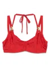 Marlies Dekkers Acapulco Bikini Top In Red