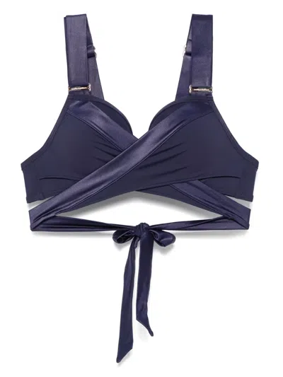 Marlies Dekkers Cache Coeur Bikini Top In Blau