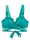 Marlies Dekkers Cache Coeur Push-up Bikini-top In Grün