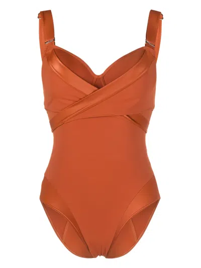 Marlies Dekkers Cache Coeur Badeanzug In Orange
