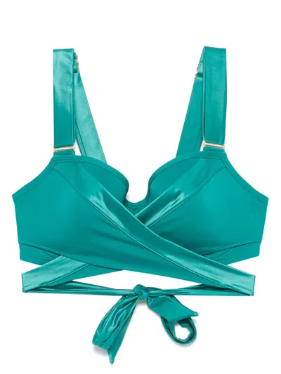 Marlies Dekkers Cache Coeur Push-up Bikini-top In Green