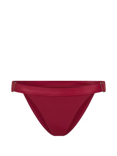 Marlies Dekkers Cache Coeur Tanga Briefs In Burgundy
