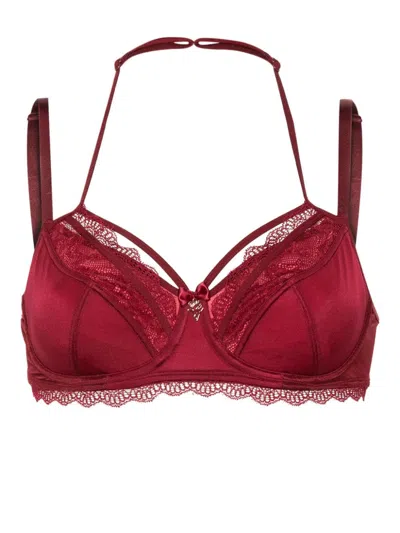 Marlies Dekkers Carita Underwire Balcony Bra In Red