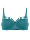 Marlies Dekkers Dame De Paris Balcony Bra In Blue
