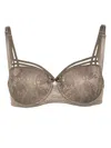 Marlies Dekkers Dame De Paris Balcony Bra In Brown