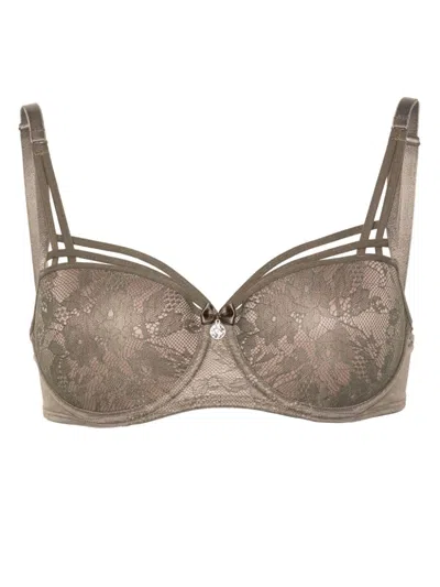 Marlies Dekkers Dame De Paris Balcony Bra In Brown