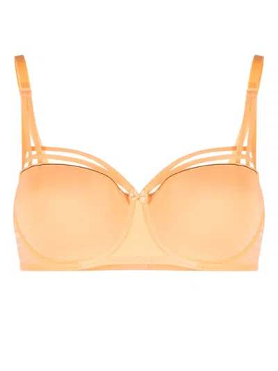 Marlies Dekkers Dame De Paris Balcony Bra In Orange
