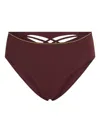Marlies Dekkers Dame De Paris Cross-strap Brazilian Briefs In Red