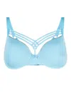 Marlies Dekkers Dame De Paris Push-up Bra In Blue