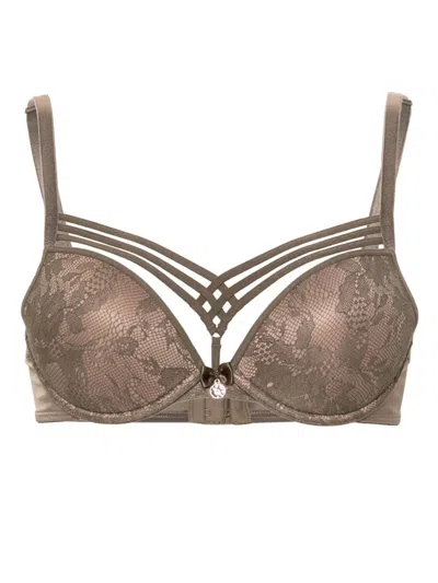 Marlies Dekkers Dame De Paris Push Up Bra In Brown