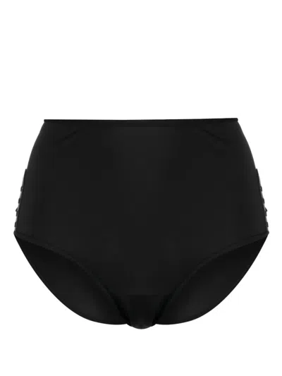 Marlies Dekkers Euphoria High-waisted Briefs In 黑色