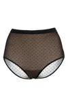 Marlies Dekkers Flash Dance High-waist Briefs In Black