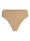 Marlies Dekkers Gold-trimmed Thong In Neutral