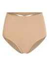 Marlies Dekkers High-waist Criss-cross Briefs In Neutral
