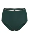 Marlies Dekkers High-waist Strap-detail Briefs In Green
