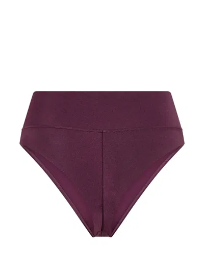 Marlies Dekkers High-waist Butterfly Thong In Purple